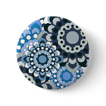 Retro Georgie Blue buttons