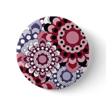 Retro Georgie Pink buttons