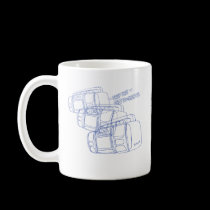 Retro Ghetto Blasters mugs