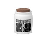 Retro Gifts for Husbands World's Greatest Husband Candy Jar