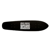 Retro Gifts for Husbands World's Greatest Husband Skate Board