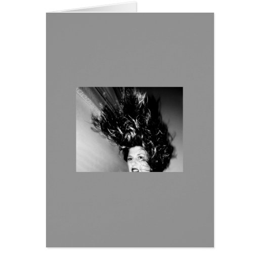 Retro Girl Greeting Card