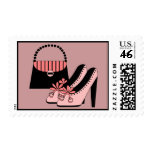 Retro Girl Party Postage