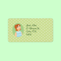 Retro Girl labels