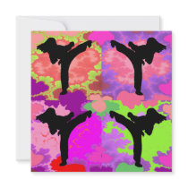 Retro Girls Personalized Announcements