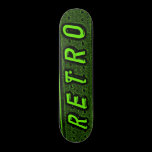 Retro - Green and Black skateboards