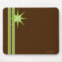 Retro Green and Brown Mousepad by indolilly Retro Green and Brown Mousepad