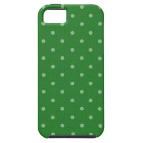 retro green polka dot iPhone 5 covers