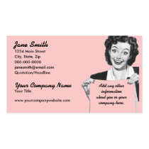 Retro Grin business cards