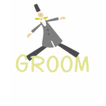 Retro Groom in Tuxedo t-shirts by weddingsareus Retro Groom in Tuxedo t-shirts