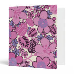 Retro Groovy Pink Binder binders