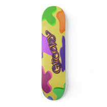 retro groovy skateboards by spindoggraphics retro groovy skateboards