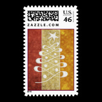 Retro Grunge Christmas Stamp V2