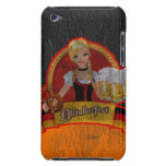 Retro Grunge Oktoberfest Waitres Girl iPod Case iPod Touch Case