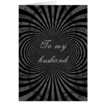 Retro grungy stripes for husband cards