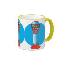 retro gumball machine mug