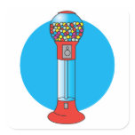 retro gumball machine stickers