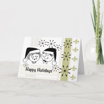 Happy Holidays Photo Cards on Retro Happy Holidays Cards From Zazzle Com