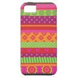 Retro heart flower polka dot design iphone case iPhone 5 case