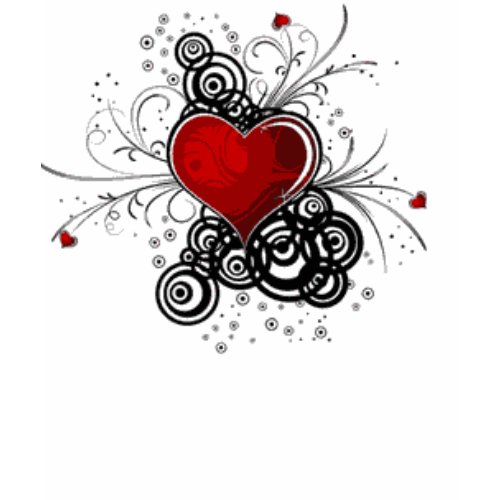 retro heart shirt