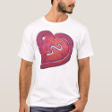 Retro Heart t-shirts by reikiwaves Retro Heart t-shirts