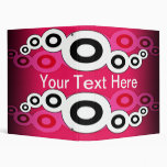 Retro Helix (Magenta) Binder