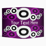Retro Helix (Purple) Binder