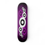 Retro Helix (Purple) Skateboard Deck