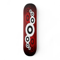 Retro Helix (Red) Skateboard Deck