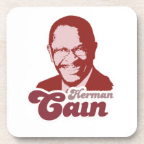 Retro Herman Cain Coasters