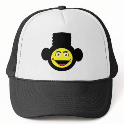 high tops hairstyle. Retro High-Top Monkey Hat by