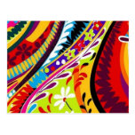 Retro Hippie Designs Postcards