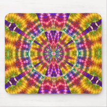 Retro Hippie Tie Dye Mousepad