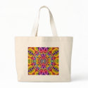 Retro Hippie Tie Dye Tote Bag by naturetees Retro Hippie Tie Dye Tote Bag