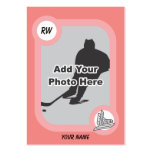 Retro Hockey Card Business Card Template
