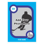 Retro Hockey Card Business Card Template