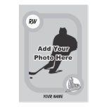 Retro Hockey Card Business Card Templates