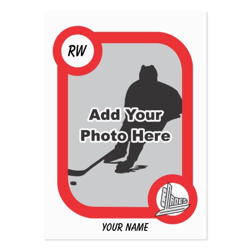 retro-hockey-card-large-business-cards-pack-of-100-zazzle