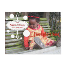 Retro Holiday Ornament - updated postcards