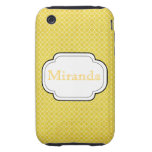 Retro Honeycomb Pattern iPhone3G casemate cases