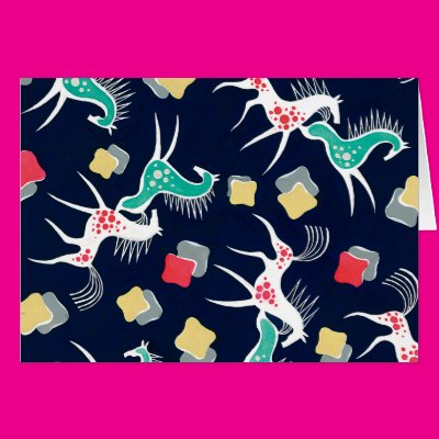 Retro Horses on Blue Greeting Card Zazzle_card Retro Horses on Blue Greeting Card Zazzle_card