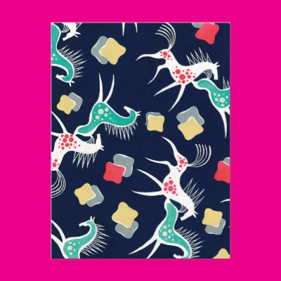 Retro Horses on Blue Post Cards Zazzle_postcard Retro Horses on Blue Post Cards Zazzle_postcard