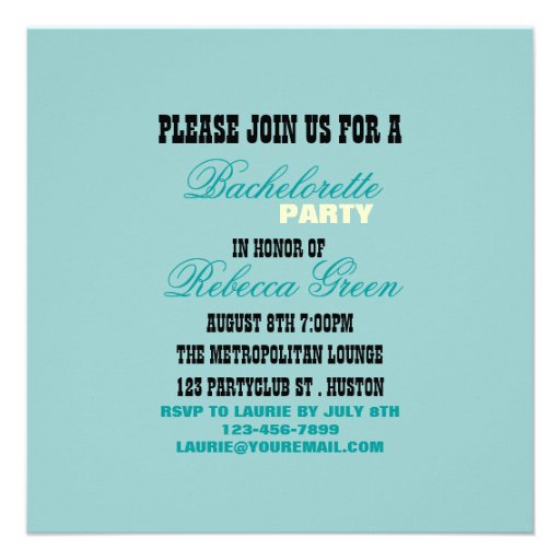 retro hot pin up girl bachelorette party custom invitation