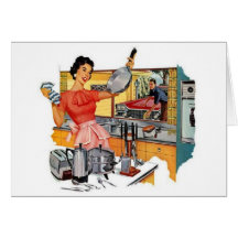 Retro Housewife Cards