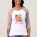Ladies 3/4 Sleeve Raglan (Fitted)