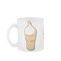 retro ice cream cone mug