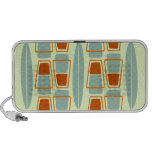 Retro Inspired 1950s Tiki Surfboard Doodle Speaker