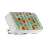 Retro Inspired 1950s Tiki Surfboard Doodle Speaker