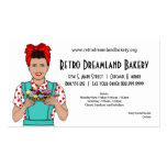 Retro Inspired Bakery Business Card