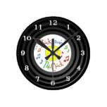 Retro Inspired Faux Vinyl Rock Around The Clock